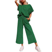 Coord fashion spring and summer 2 piece pant set women
