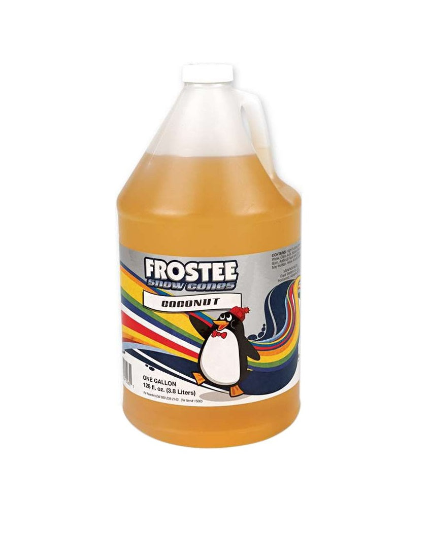 Snow Cone Syrup Coconut 1 Gal