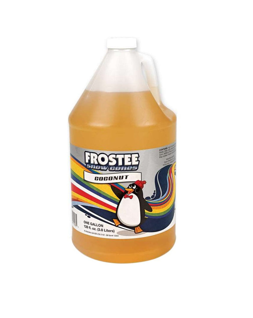 Snow Cone Syrup Coconut 1 Gal