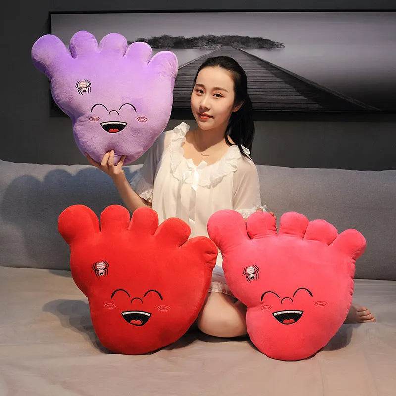 Creative Big Feet Nap Pillow Plush Toys Contented Chang Le