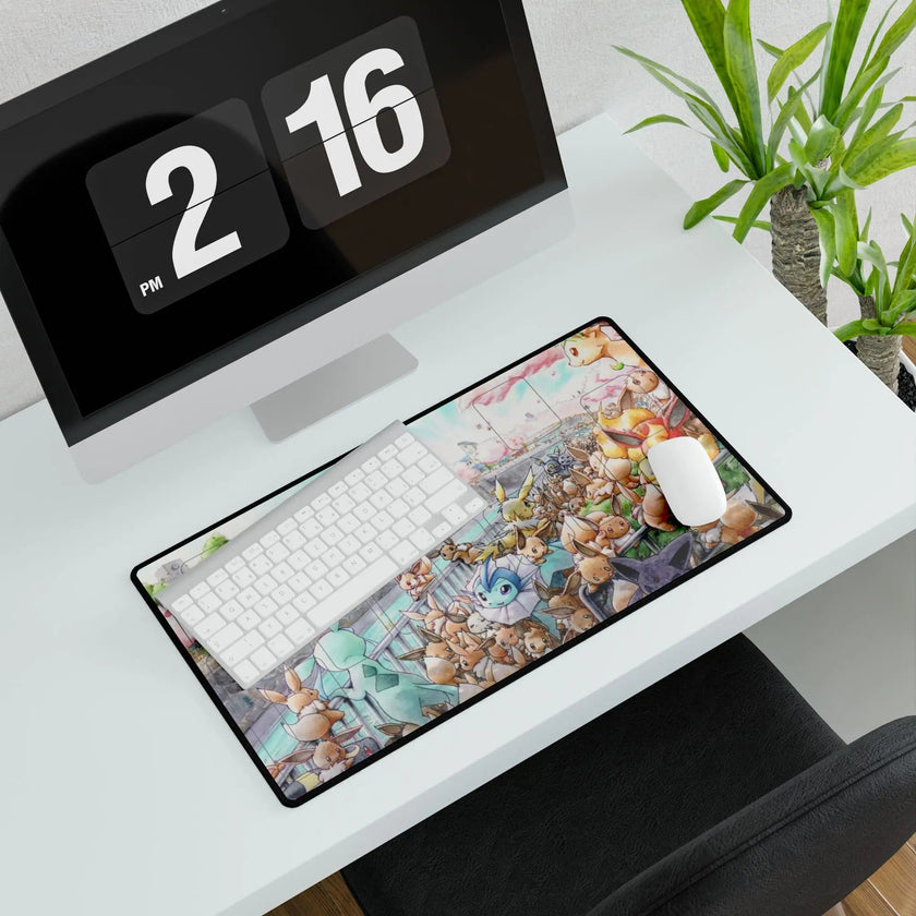 Eevee Swarm Playmat: Perfect for Pokemon Battles
