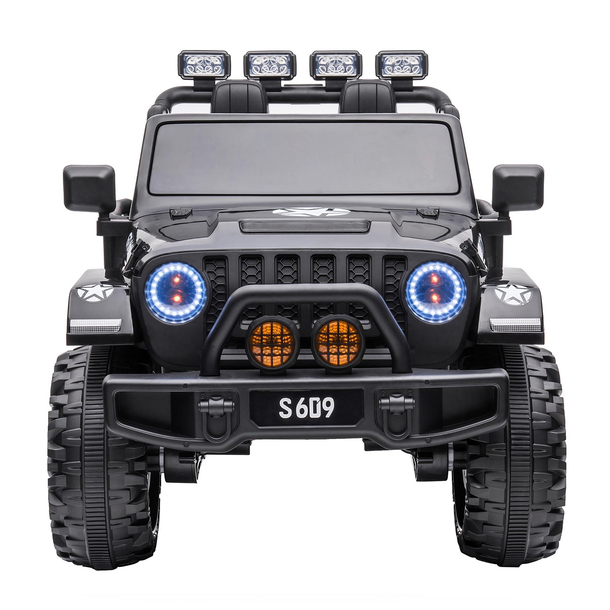 2026 24V Monster Jeep 2 Seater DELUXE Kids Ride On Car with Remote Control
