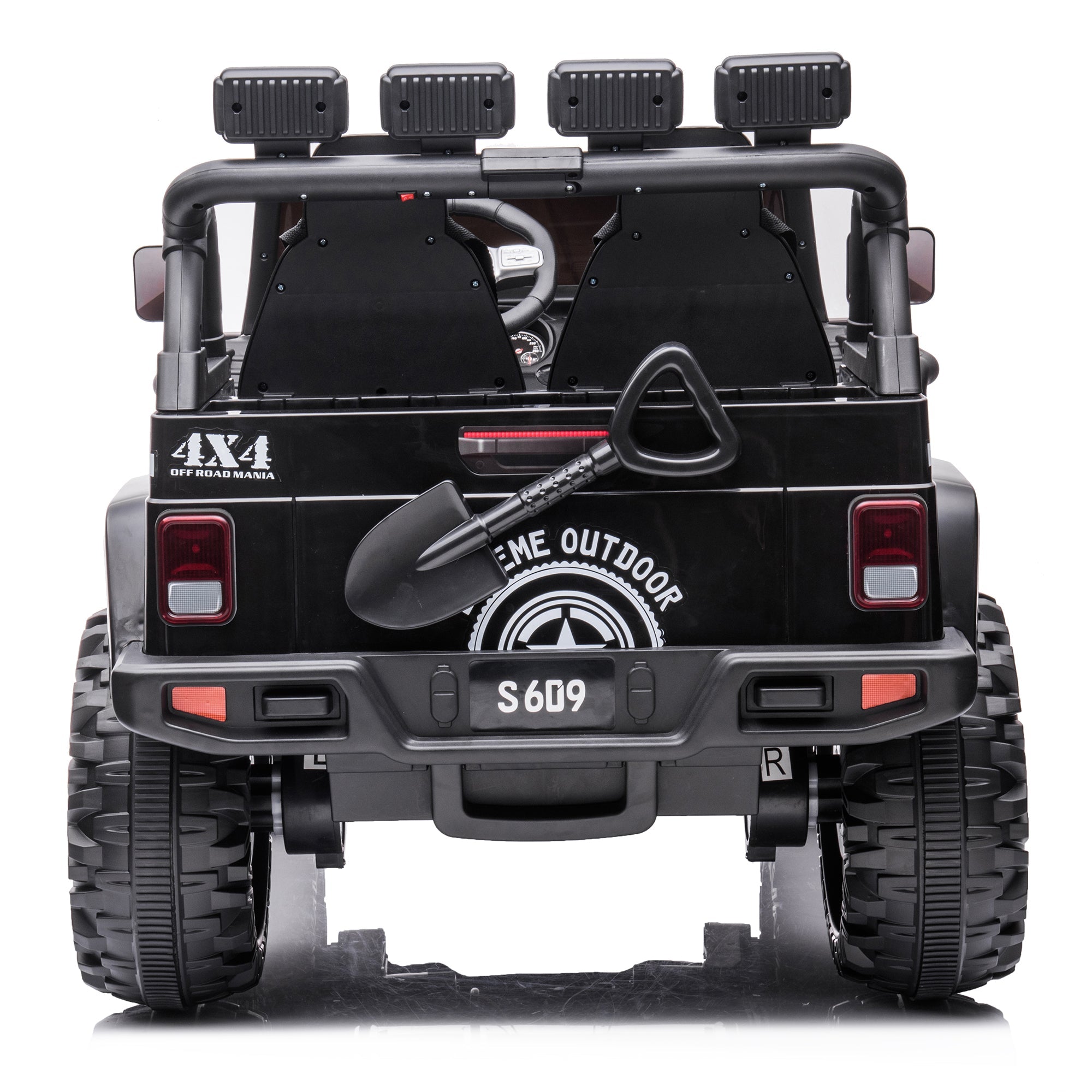 2026 24V Monster Jeep 2 Seater DELUXE Kids Ride On Car with Remote Control