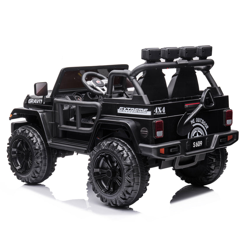 2026 24V Monster Jeep 2 Seater DELUXE Kids Ride On Car with Remote Control