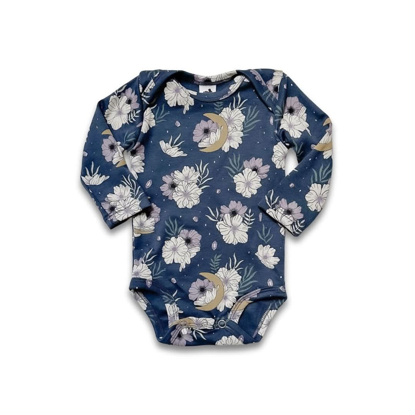 Bamboo Baby Long-Sleeved Onesie | Cream