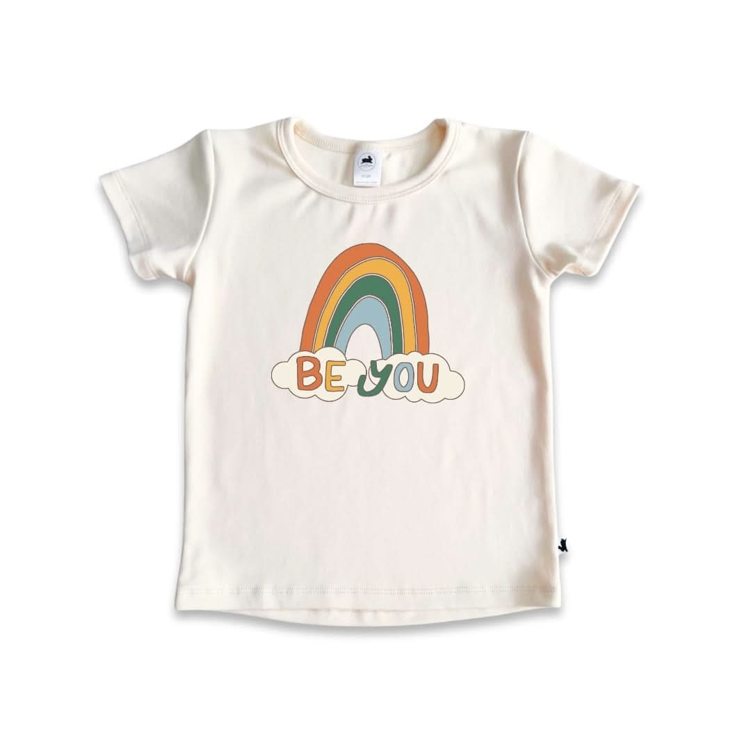 Baby/Kids Graphic Bamboo T-Shirt | Never Stop Growing In Fresh Clover
