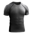 Quick Drying Men Short Sleeve Exercise Running Workout T-shirt Top