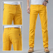 Men Fashion Brands Stretch Slim Fit Skinny Denim Pants jeans Trouser