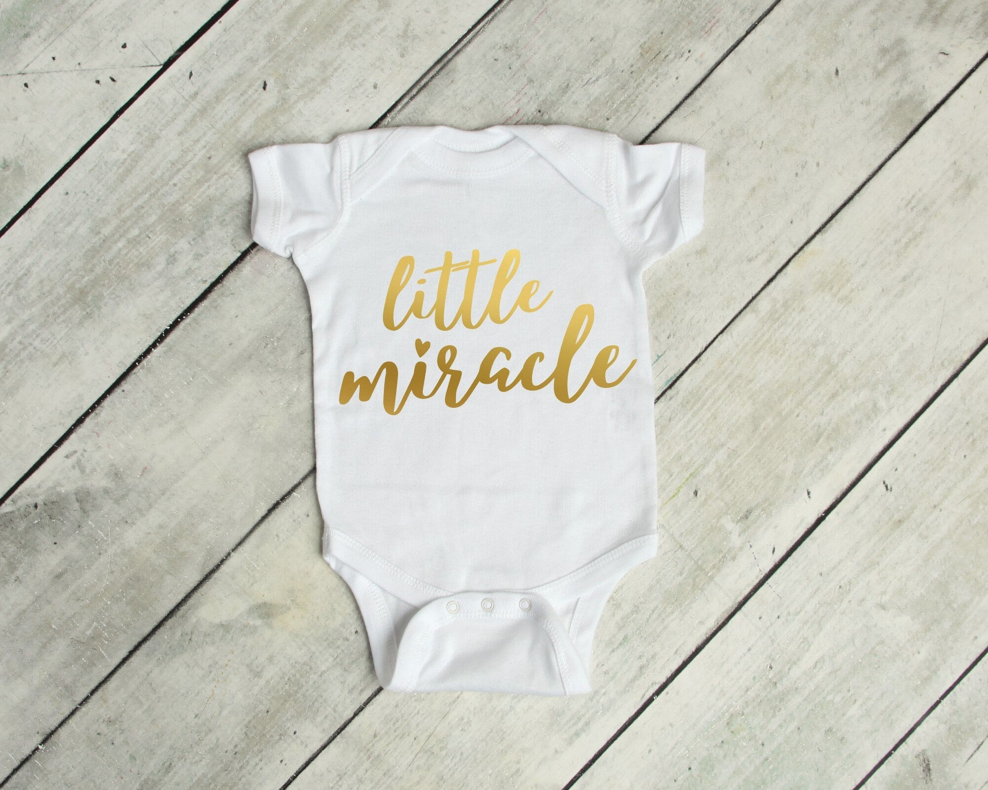 Little Miracle Luxury Infant Bodysuit