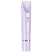 Women's 2-in-1 Electric Shaver & Bikini Trimmer – Wet/Dry Body Hair Razor (Pink, Blue, Purple)