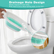 DEANIC Sitz Bath for Toilet Hemorrhoids, Postpartum Care, Collapsible Sitz Bath Tub for Hemorrhoids Treatment, Yoni Steam Seat Basin, Elderly Sit Bath (Green) 🍁 All In One Marketplace Canada