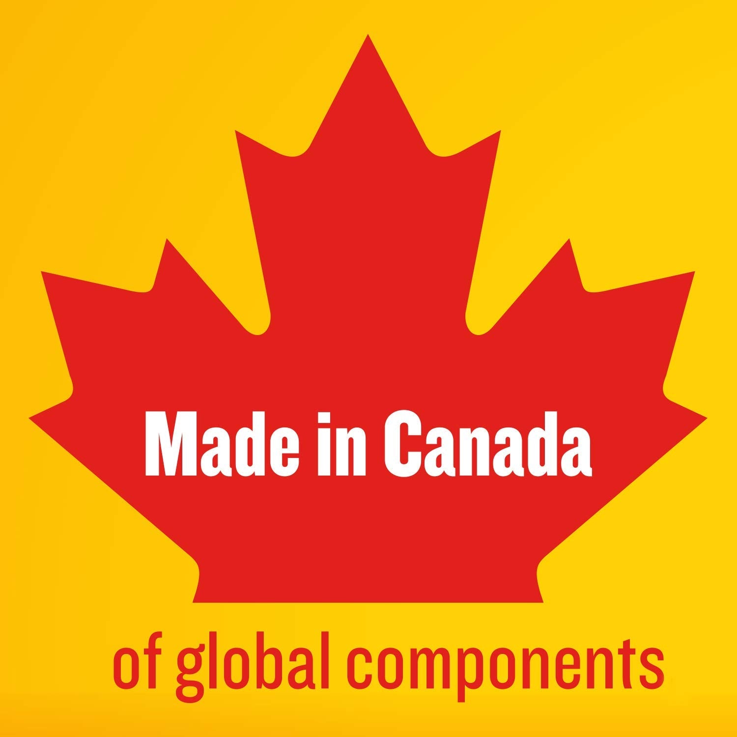 Glad Black Garbage Bags - Regular 74 Litres - Value Pack 100 Trash Bags, Made in Canada of Global Components 🍁 All In One Marketplace Canada