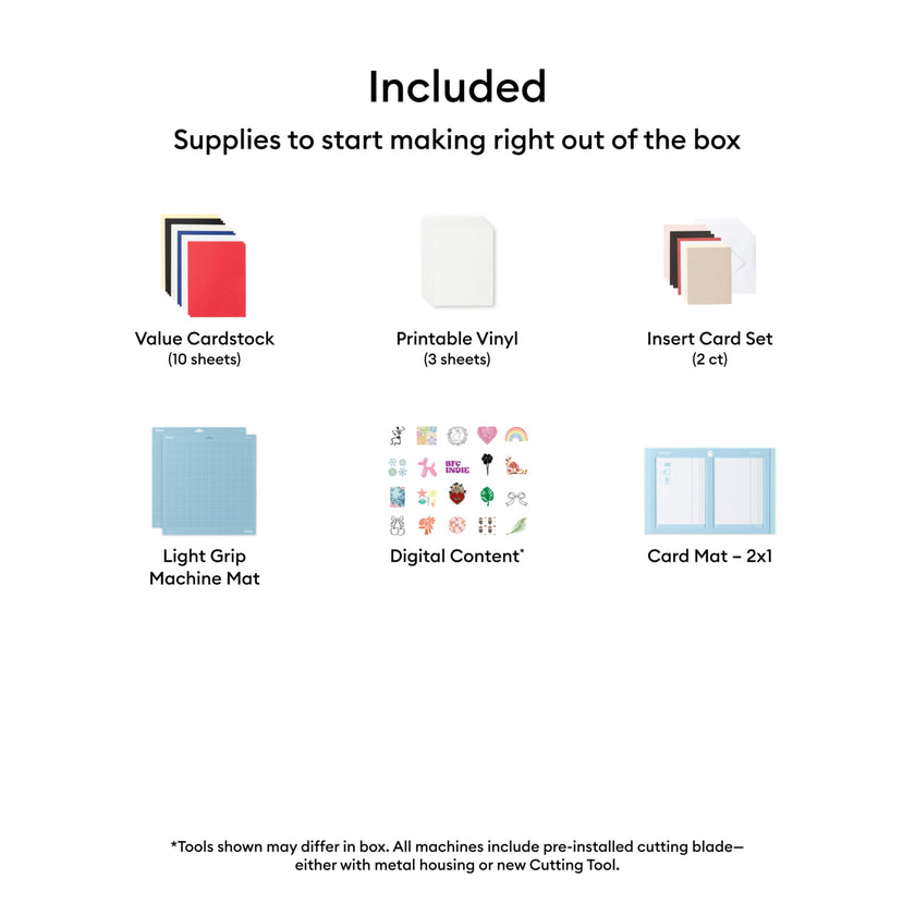 Cricut Explore 5 Essential Bundle + Digital Content, Taupe 🍁 All In One Marketplace Canada