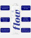 Flow Artesian Mineral Spring Water, Strawberry + Rose, 500 ml, 12 Pack 🍁 All In One Marketplace Canada