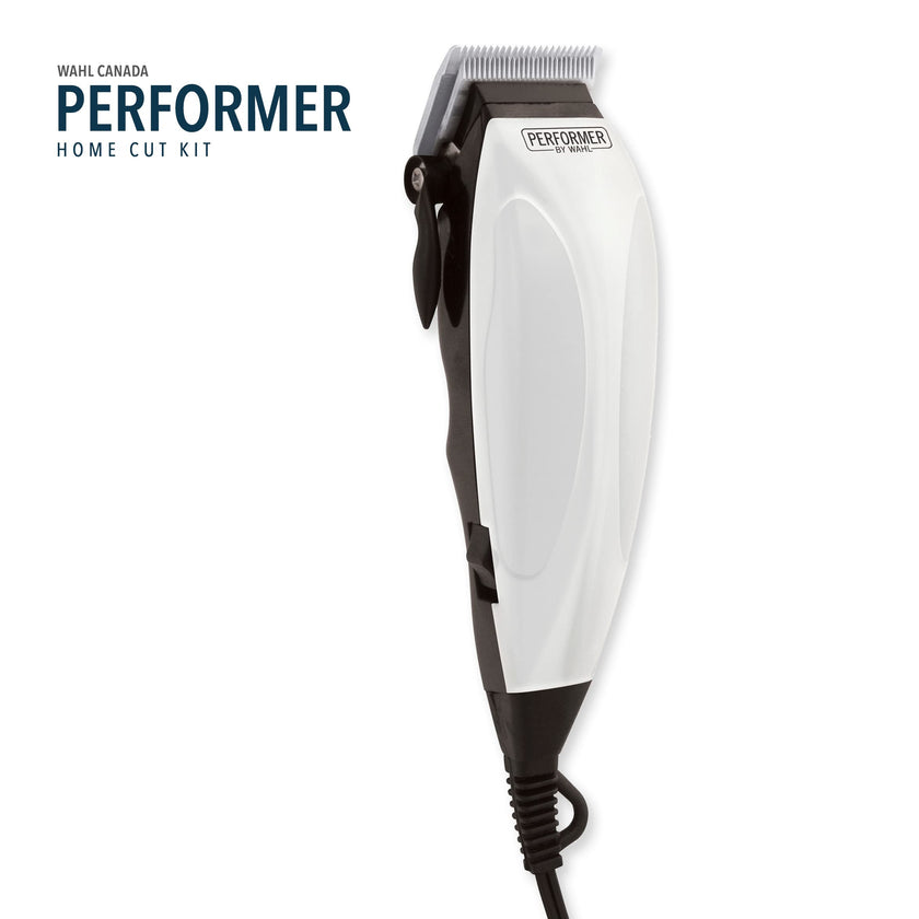Wahl Canada Performer Haircutting Kit, Quality Economy Clipper Complete with Accessories, Powerful, Quiet Motor, Self-Sharpening Precision Ground Blades, Hair Clipper, At Home Haircutting Kit - Model 3160 🍁 All In One Marketplace Canada