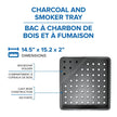 Napoleon Cast Iron Charcoal & Smoker Tray BBQ Accessory – 67732 – Fits most Napoleon BBQs, Cook With Charcoal On A Gas Barbecue, Smoke On A Gas Barbecue 🍁 All In One Marketplace Canada