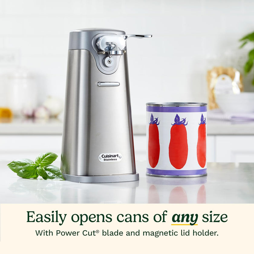 Cuisinart Deluxe Electric Can Opener, Stainless Steel (SCO-60C) 🍁 All In One Marketplace Canada