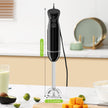 Bonsenkitchen Hand Blender, Immersion Blender with 2 Mixing Speed, Electric Handheld Blender Portable Stick Mixer with Stainless Steel Blades for Soup, Smoothie, Puree, Baby Food 🍁 All In One Marketplace Canada