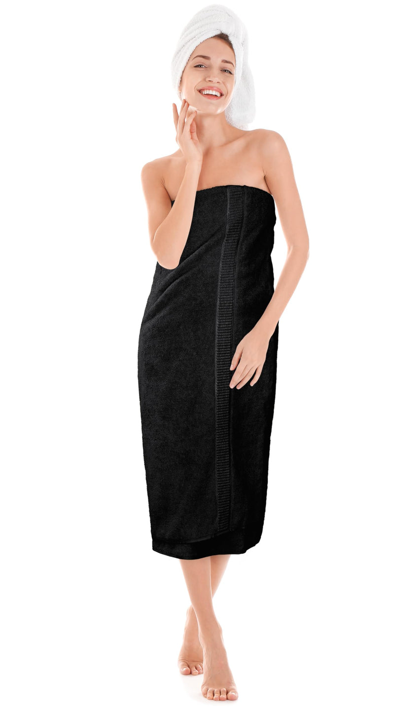 Utopia Towels Luxurious Jumbo Bath Sheet, 35 by 70 Inches, 600 GSM 100% Ring Spun Cotton, Highly Absorbent and Quick Dry Extra Large Bath Towel, Super Soft, Black, 2 Pack 🍁 All In One Marketplace Canada