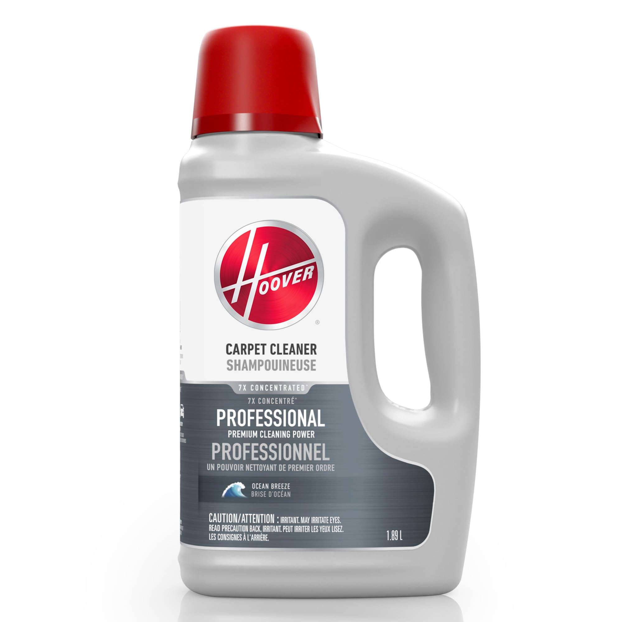 Hoover Prime Professional Carpet Cleaner Solution, 64 oz., Ocean Breeze Scent, Powerful Carpet Shampoo Solution, Remove Tough Stains from Carpet and Upholstery, Pair with Hoover Carpet Cleaner Machine 🍁 All In One Marketplace Canada