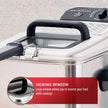 T-fal 3.5L Deep Fryer with Oil Filtration System: 1700W Stainless Steel Fryer, Dishwasher Safe Parts, Digital Timer, Adjustable Temperature Control for Perfect Golden Crispy Results 🍁 All In One Marketplace Canada