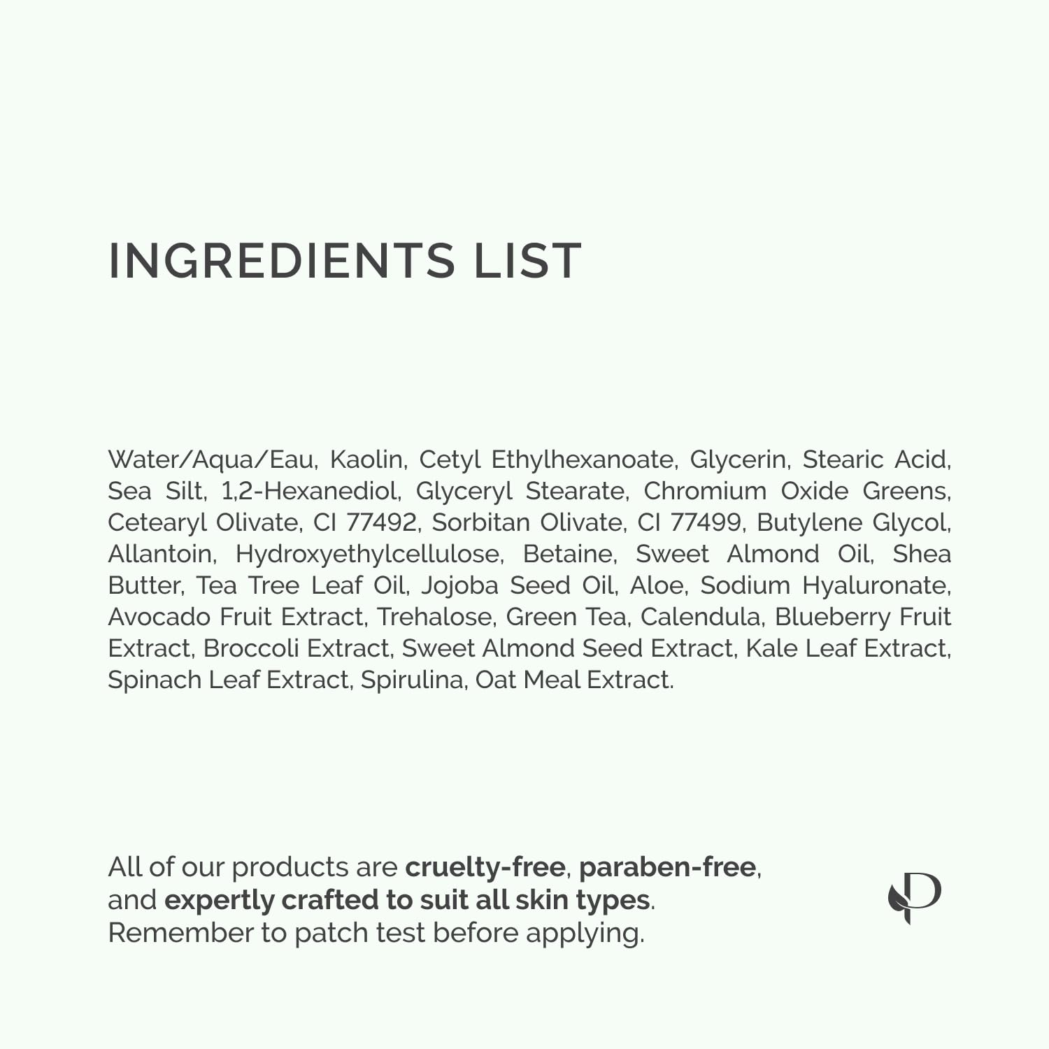 PLANTIFIQUE Clay Mask with Avocado & Superfoods - Korean Face Masks Skincare Products - Dermatologically Tested - Masque Visage Beauté - Gift Idea, 110g / 3.88 fl oz 🍁 All In One Marketplace Canada