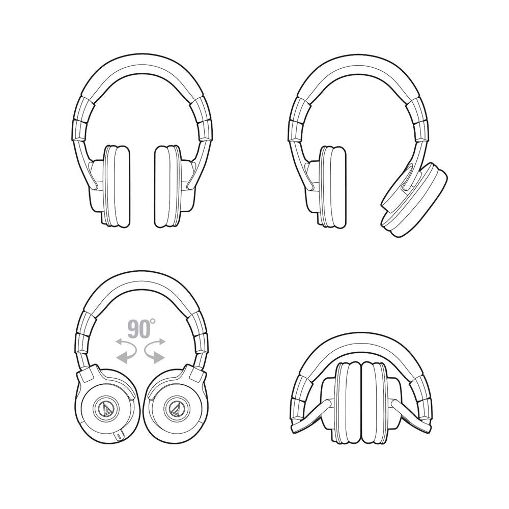 Audio Technica ATH-M40X Headphones 🍁 All In One Marketplace Canada