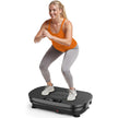 FEIERDUN Vibration Plate Exercise Machine, Full Body Vibrating Plate with Wider Platform, 150kg (330lbs) Capacity, Plaque Vibrante with LED Screen, Remote & Resistance Bands,Black 🍁 All In One Marketplace Canada