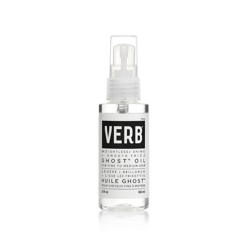 VERB Ghost Oil, 2 fl oz- Weightless Hair Oil for Fine to Medium Hair – Smooths Frizz, Adds Shine – No Parabens, Gluten or Harmful Sulfates 🍁 All In One Marketplace Canada