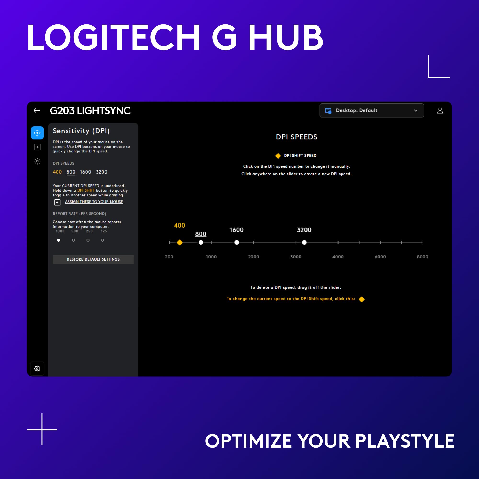 Logitech G203 Wired Gaming Mouse - Black 🍁 All In One Marketplace Canada