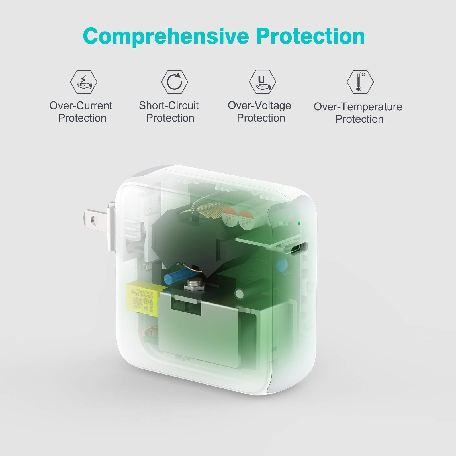 IFEART 70W USB C Charger Compatible with MacBook Air 13/15 inch (2018-2025) and Pro 13/14/15/16 inch (2016-2024), Includes 6.6ft/2M Type C Cable 🍁 All In One Marketplace Canada