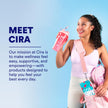 Cira Hydration Electrolytes Packets - Cira x Alicia McCarvell's Electrolyte Powder Sugar Free w Himalayan Salt, Daily On-the-Go Hydration Packets for Dehydration Relief - Very Grapeful, 20 Servings 🍁 All In One Marketplace Canada