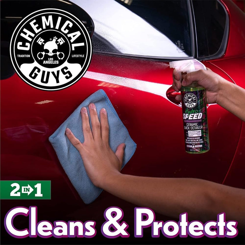 Chemical Guys HydroSpeed Ceramic Quick Detailer, Safe for Cars, Trucks, SUVs, Motorcycles, RVs & More, 473 ml 🍁 All In One Marketplace Canada