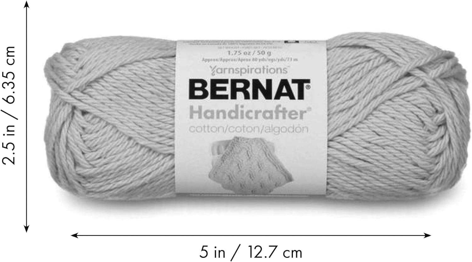 Bernat Softee Cotton Cotton Yarn - 3 Pack of 120g/4.25oz - Nylon - 3 DK (Light) - 254 Yards - Knitting/Crochet 🍁 All In One Marketplace Canada