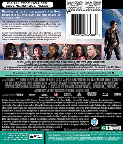 Rogue One: A Star Wars Story - Blu-Ray/DVD