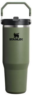Stanley IceFlow 2.0 Flip Straw Tumbler with Handle 30 oz | Twist On Lid and Flip Up Straw | Leakproof Water Bottle | Insulated Stainless Steel | BPA-Free | Dried Pine 🍁 All In One Marketplace Canada