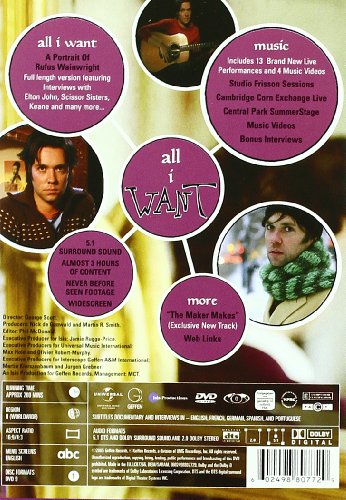 Rufus Wainwright: All I Want - DVD