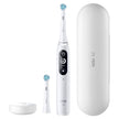 Oral-B iO Deep Clean + Protect Rechargeable Electric Toothbrush, White with Visible Pressure Sensor, 5 Cleaning Settings, 2 Min Timer, an iO Series 7 Toothbrush, 2 Replacement Brush Heads, and Charging Travel Case 🍁 All In One Marketplace Canada