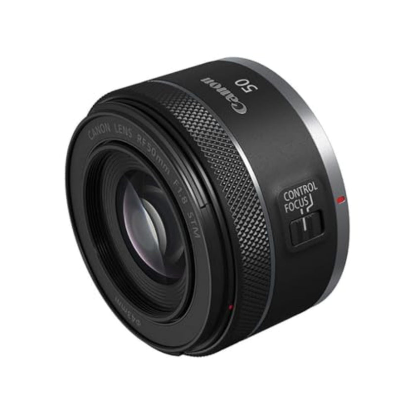 Canon RF50mm F1.8 STM Prime Lens for Canon RF Mount Mirrorless Cameras, Compact 50mm Fixed Focal Length Lens with Large F1.8 Aperture for Portrait, Low-Light & Everyday Photography, Black 🍁 All In One Marketplace Canada