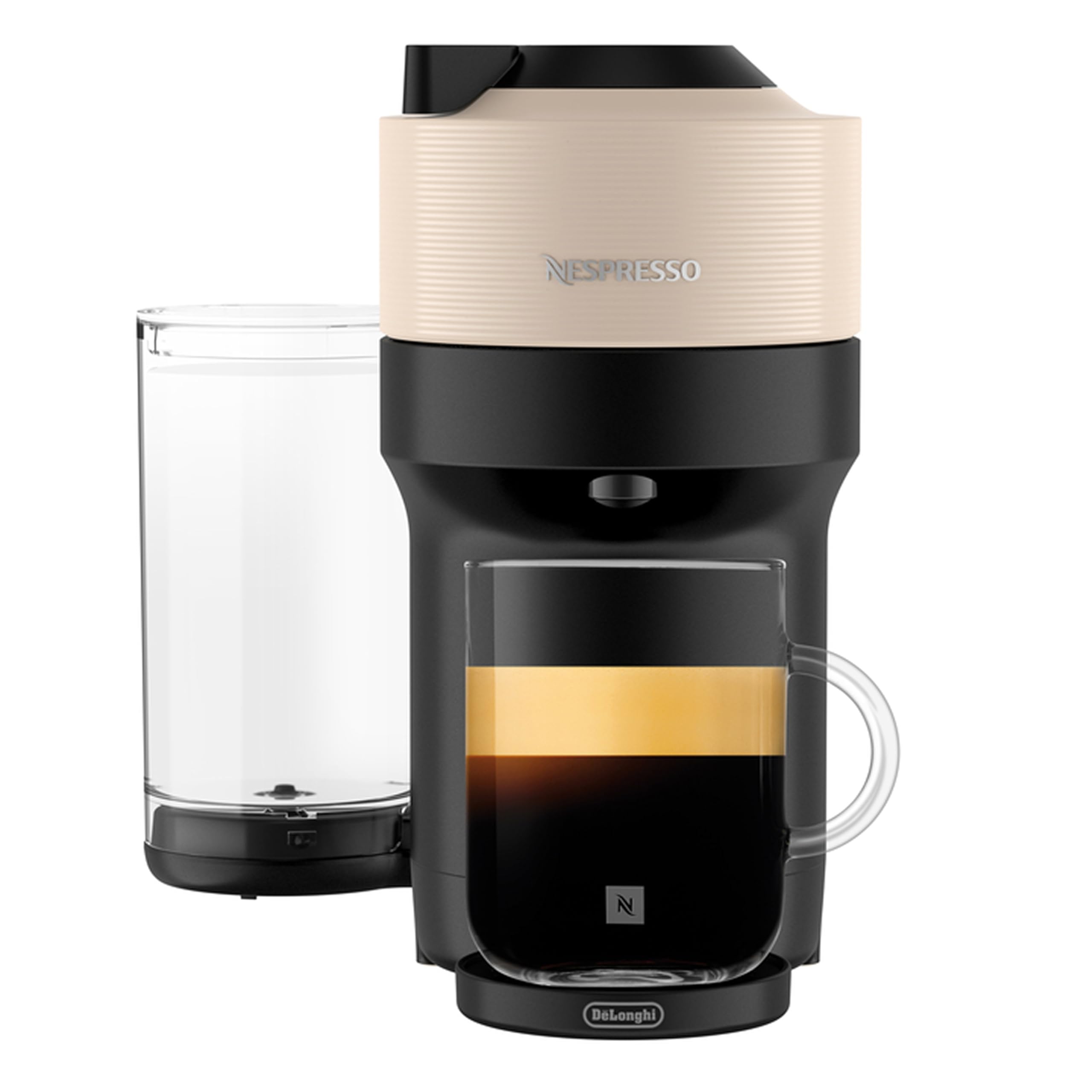 Nespresso Vertuo Pop+ Single Serve Coffee and Espresso Machine by De Longhi, Sand Beige 🍁 All In One Marketplace Canada