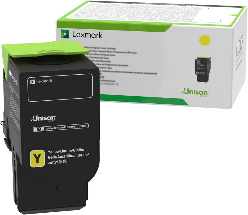 LEXMARK UNISON TONER CARTRIDGE YELLOW (78C10YE)