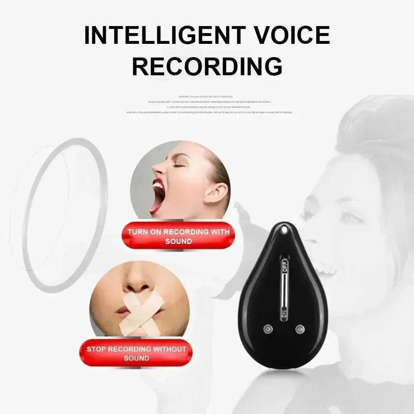 STTWUNAKE mini hidden voice recorder Professional Digital 8GB HD noise reduction Time stamp Spy voice recorder Built-in battery