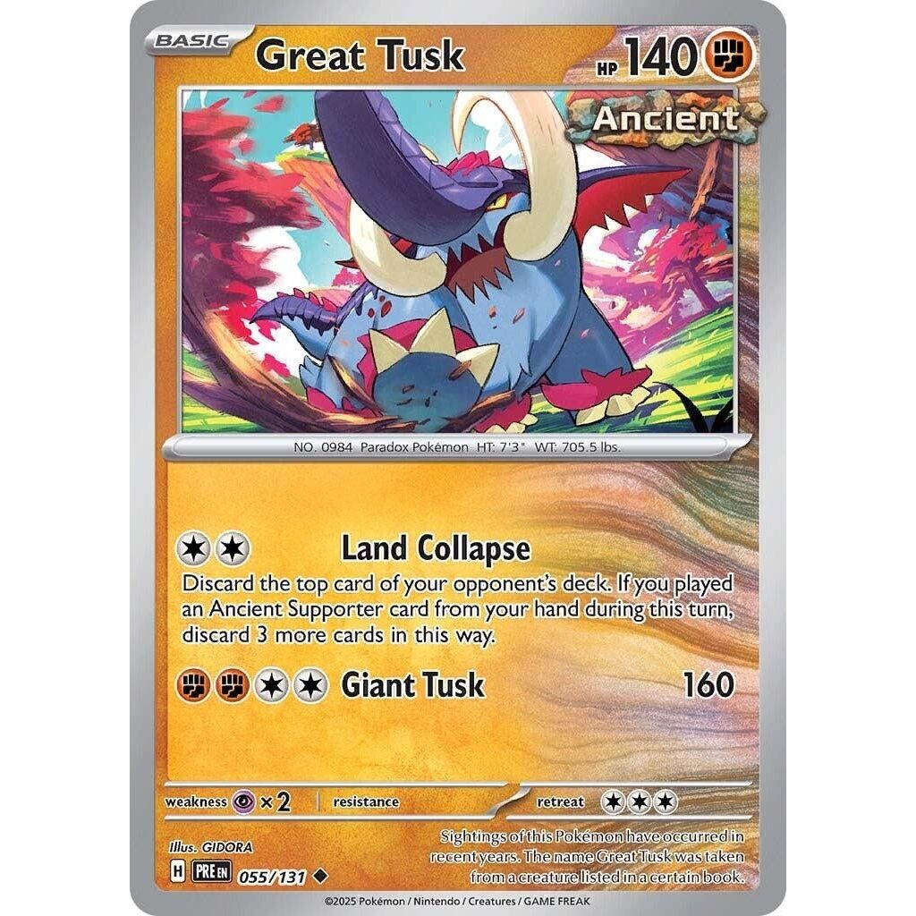 Great Tusk (055/131) (PRE)