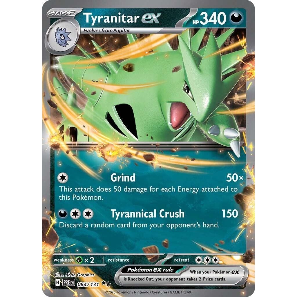 Tyranitar ex (064/131) (PRE)