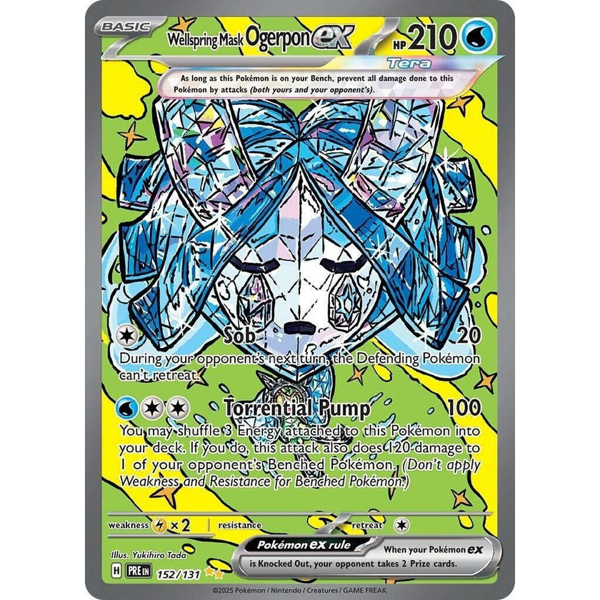 Wellspring Mask Ogerpon ex (152/131) (PRE)