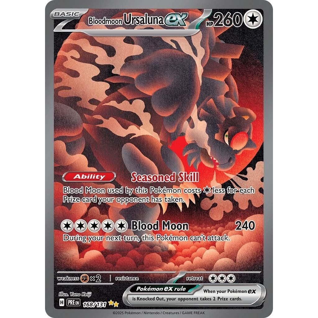 Bloodmoon Ursaluna ex (168/131) (PRE)