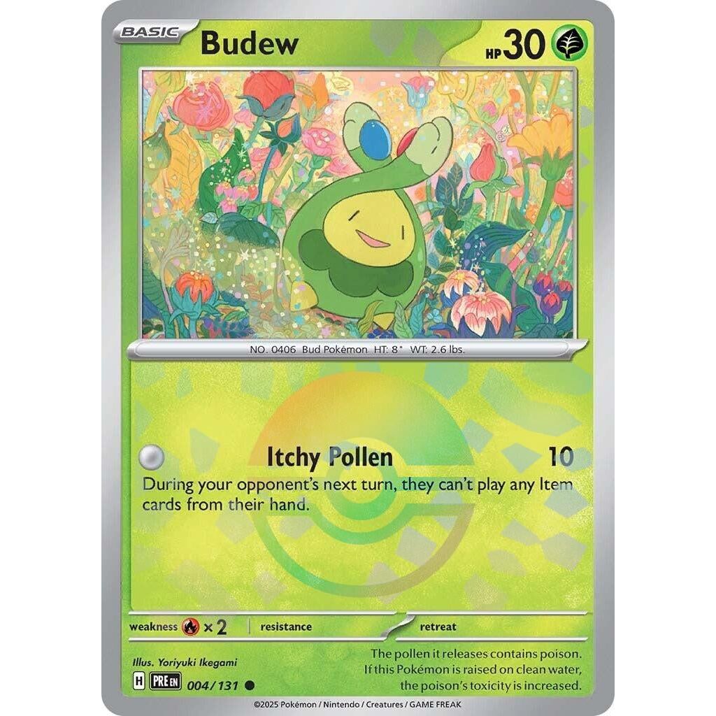 Budew (Poke Ball Pattern) (004/131) (PRE)