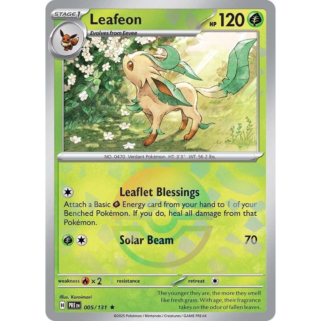 Leafeon (Poke Ball Pattern) (005/131) (PRE)