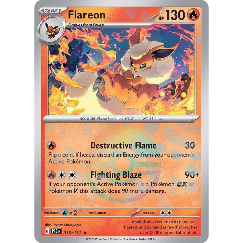 Flareon (Poke Ball Pattern) (013/131) (PRE)