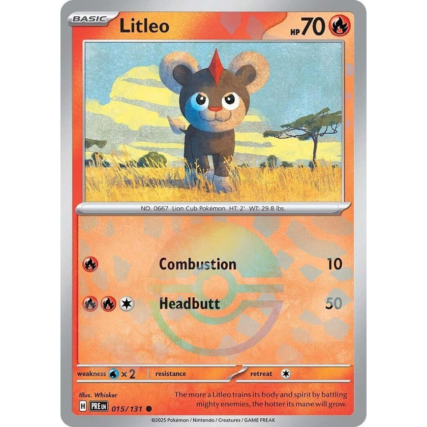 Litleo (Poke Ball Pattern) (015/131) (PRE)